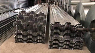 Decking Lantai Logam Bergelombang