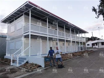 Rumah Kontainer 2 Lantai